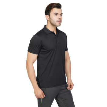 VTD-050-B T-Shirt  -  S, Black, Mens