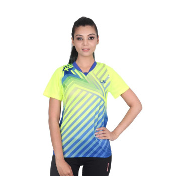 VRSF-011 T-Shirt  -  L, Blue, Green, Womens