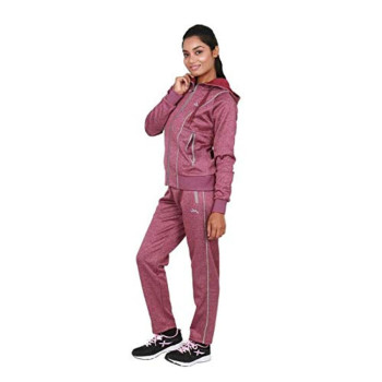 Wine Hood-J Jacket Set  -  XXL, Purple, Womens