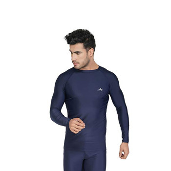 Compression T-Shirt  - 34, Navy, Kids
