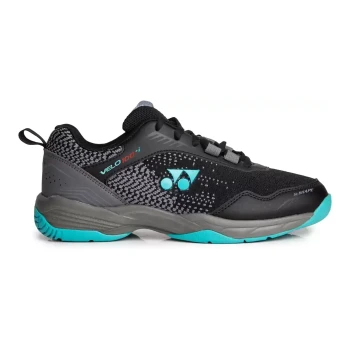 V 100i Badminton Shoes  -  6, Black,Turquise, Mens