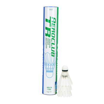 Aeroclub-TR Badminton Shuttlecork  -  White