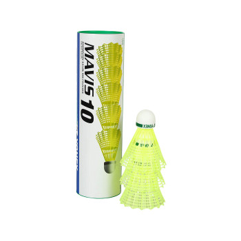 MAVIS 10 Badminton Shuttlecork  -  Green
