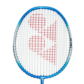 ZR 100 LIGHT Badminton Racket  -  Blue, Strung